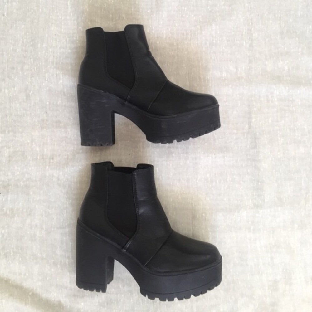 Public desire platform booties